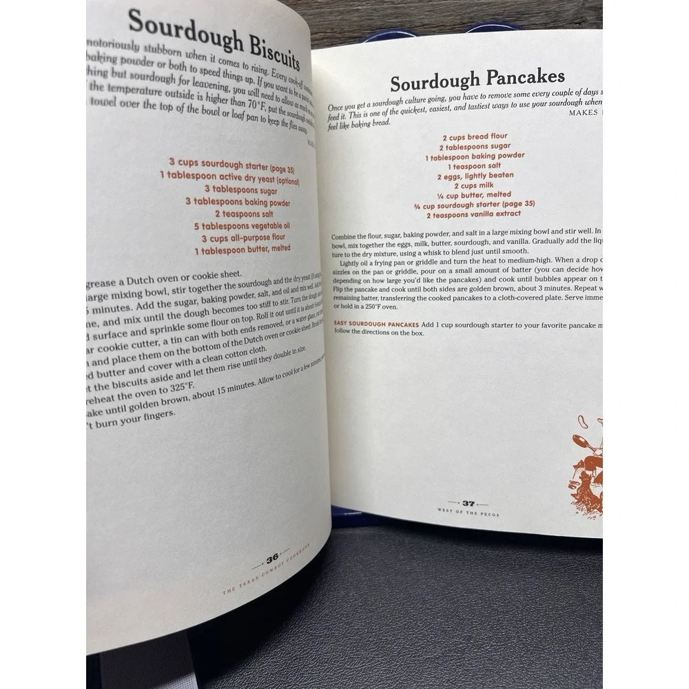 The Texas Cowboy Cookbook: A‎ History in Recipes and Photos first edition PB